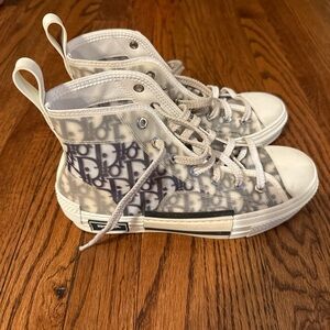 Stylish Dior x Converse High-Top Sneakers